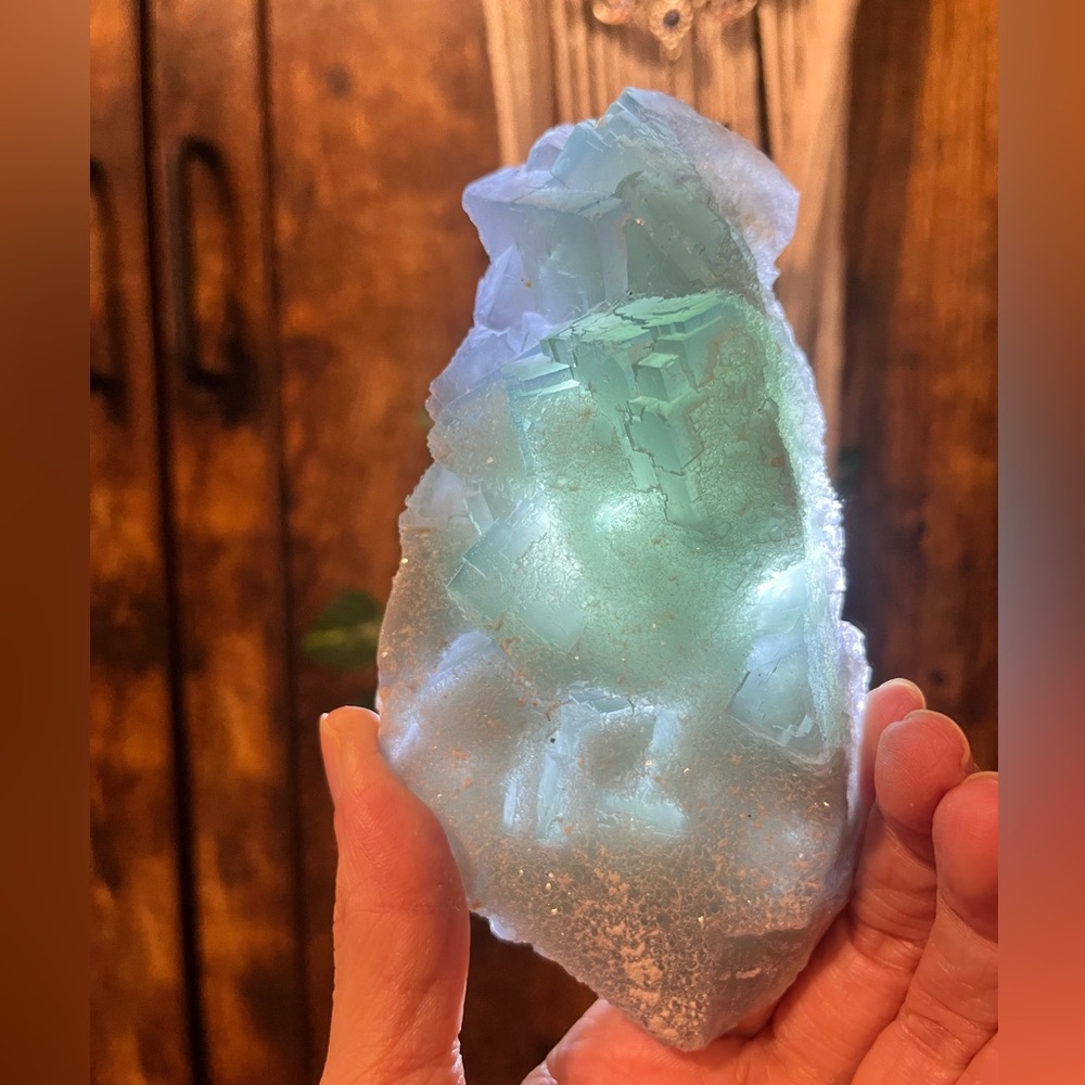 Blue Beijing Fluorite Floater